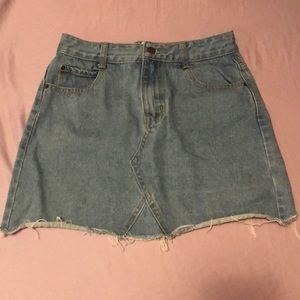 Mini Denim skirt